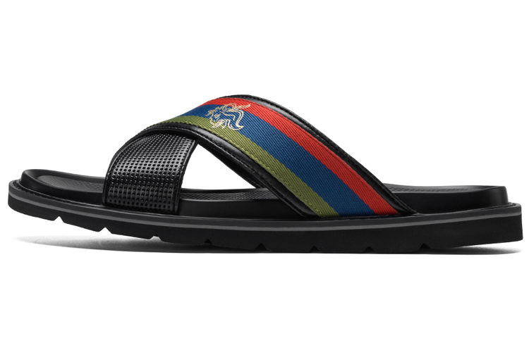 Roberta Di Camerino Тапочки-слайды мужские черные
Roberta Di Camerino Тапочки-слайды мужские черные