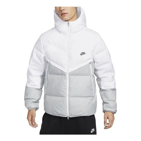 Куртка Nike Hooded Puffer, белый/светло-серый
Куртка Nike Hooded Puffer, белый/светло-серый