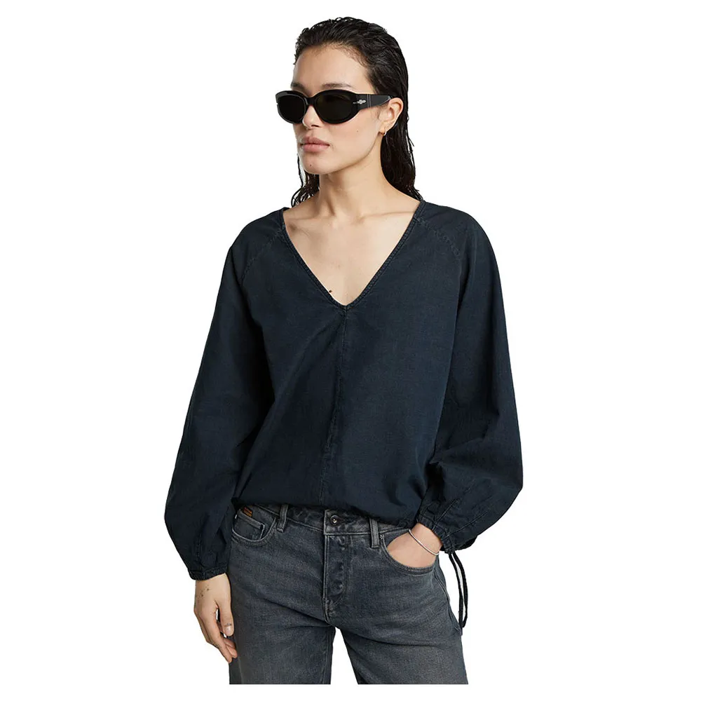 Блуза G-Star Cocoon blouse, синий
Блуза G-Star Cocoon blouse, синий