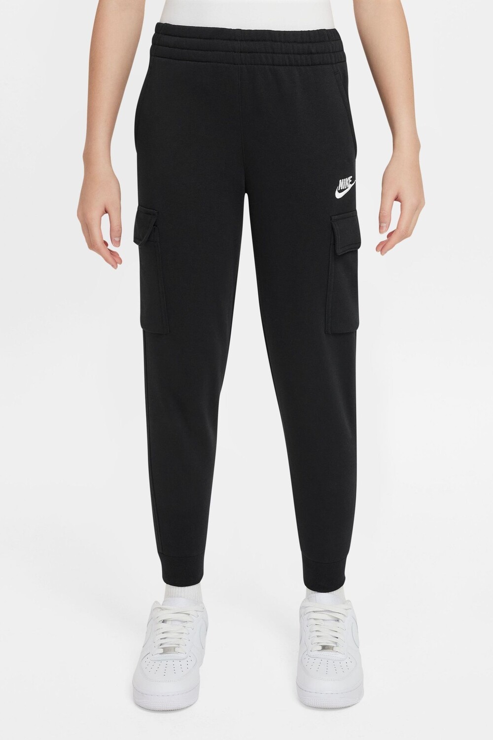 Флисовые джоггеры Club Cargo Nike, черный
Флисовые джоггеры Club Cargo Nike, черный