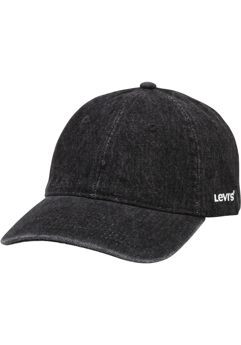 Бейсболка Levi's "LV Cap ESSENTIAL", из мягкого денима, черный
Бейсболка Levi's "LV Cap ESSENTIAL", из мягкого денима, черный