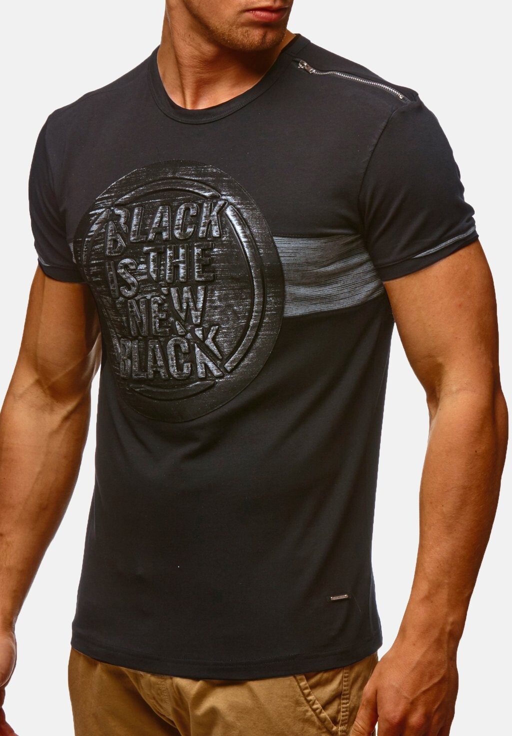 Футболка с принтом SOMMER RUNDHALS-AUSSCHNITT CASUAL KURZARM STRETCH Leif Nelson, черный
Футболка с принтом SOMMER RUNDHALS-AUSSCHNITT CASUAL KURZARM STRETCH Leif Nelson, черный