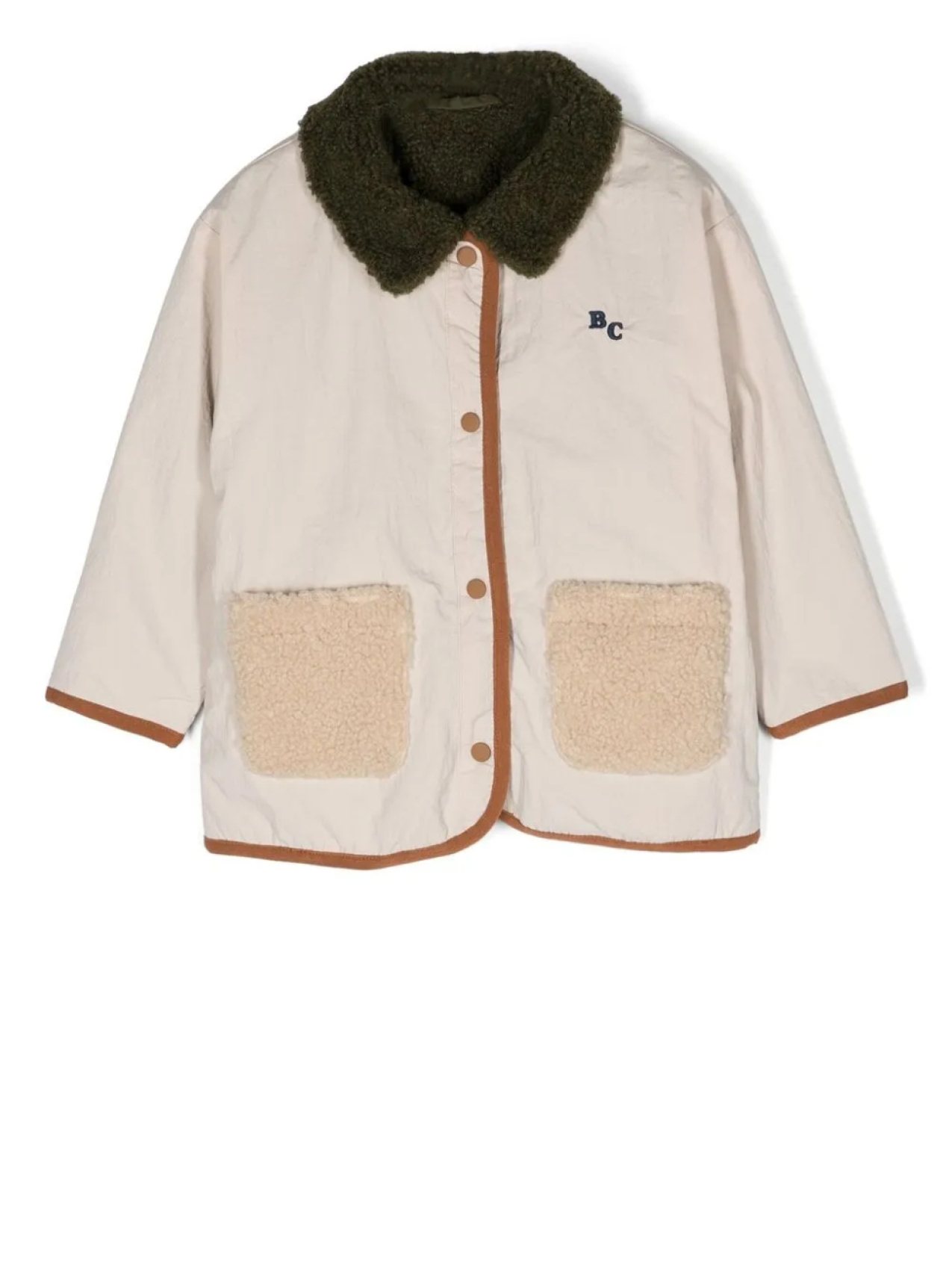 Bobo Choses двусторонняя куртка из шерпы, нейтральный
Bobo Choses двусторонняя куртка из шерпы, нейтральный