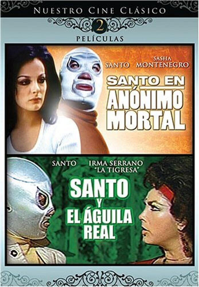 Диск DVD Santo en Anonimo Mortal / Santo y El Aguila Real
Диск DVD Santo en Anonimo Mortal / Santo y El Aguila Real