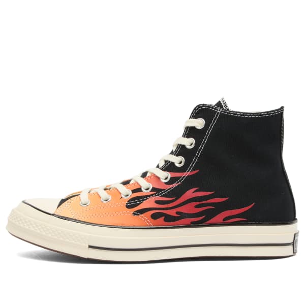 Кроссовки Chuck Taylor Hi Flames 1970-х годов Converse, черный/красный/желтый
Кроссовки Chuck Taylor Hi Flames 1970-х годов Converse, черный/красный/желтый