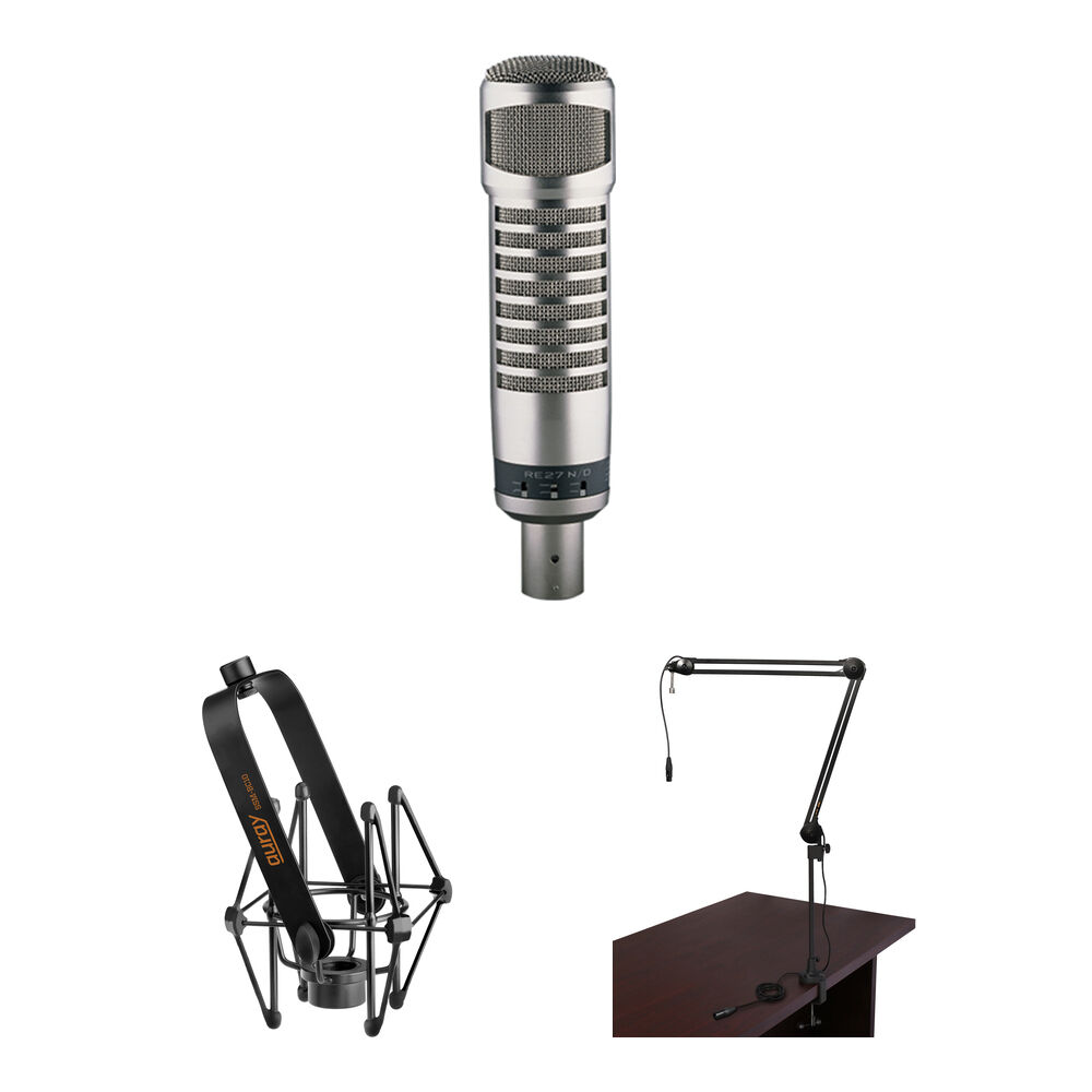 Комплект микрофона для вещательного диктора Electro-Voice RE27N/D
Комплект микрофона для вещательного диктора Electro-Voice RE27N/D