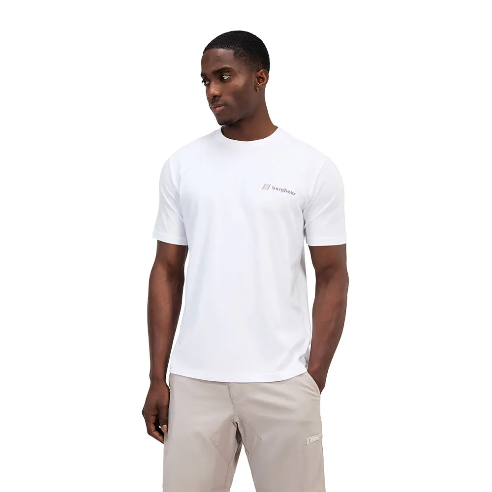 Футболка с коротким рукавом Berghaus Sunned Peak, белый 
Футболка с коротким рукавом Berghaus Sunned Peak, белый