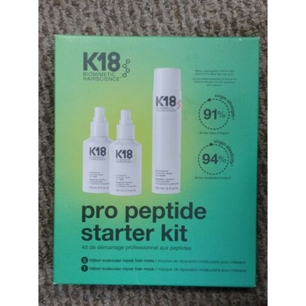 Абсолютно новый заводской набор Pro Peptide Starter Kit K18
Абсолютно новый заводской набор Pro Peptide Starter Kit K18