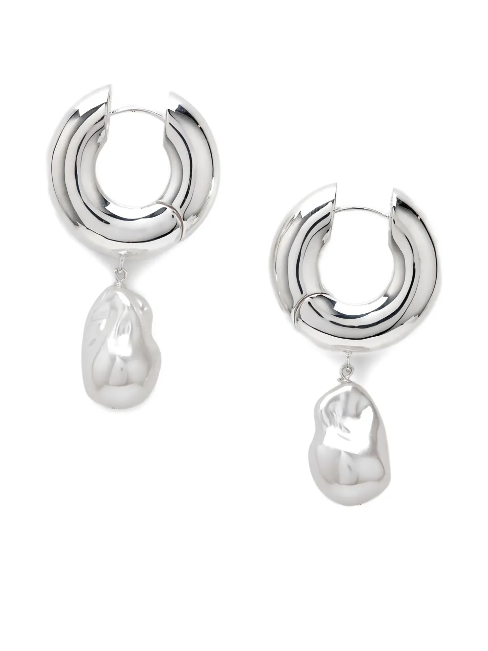 Серьги-кольца Perla Éliou, серебристый
Серьги-кольца Perla Éliou, серебристый