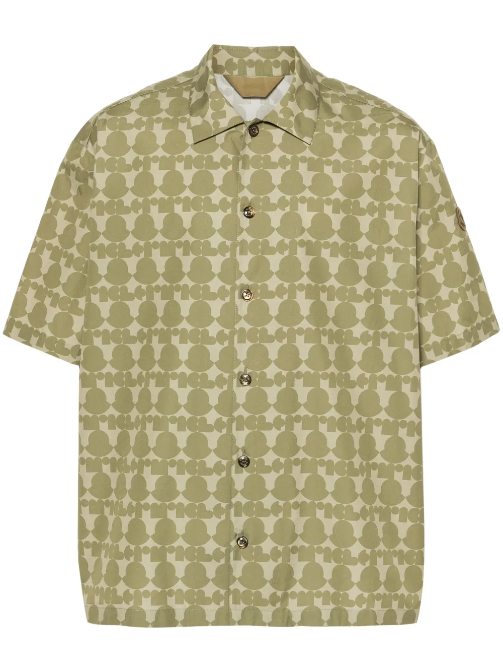 Рубашка с логотипом Moncler, зеленый
Рубашка с логотипом Moncler, зеленый