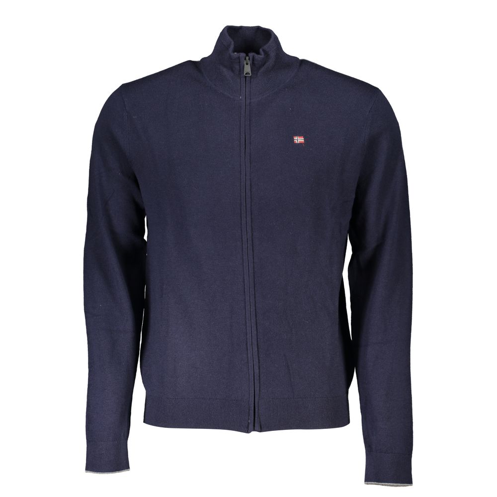 Синий тканевый свитер Napapijri
Синий тканевый свитер Napapijri