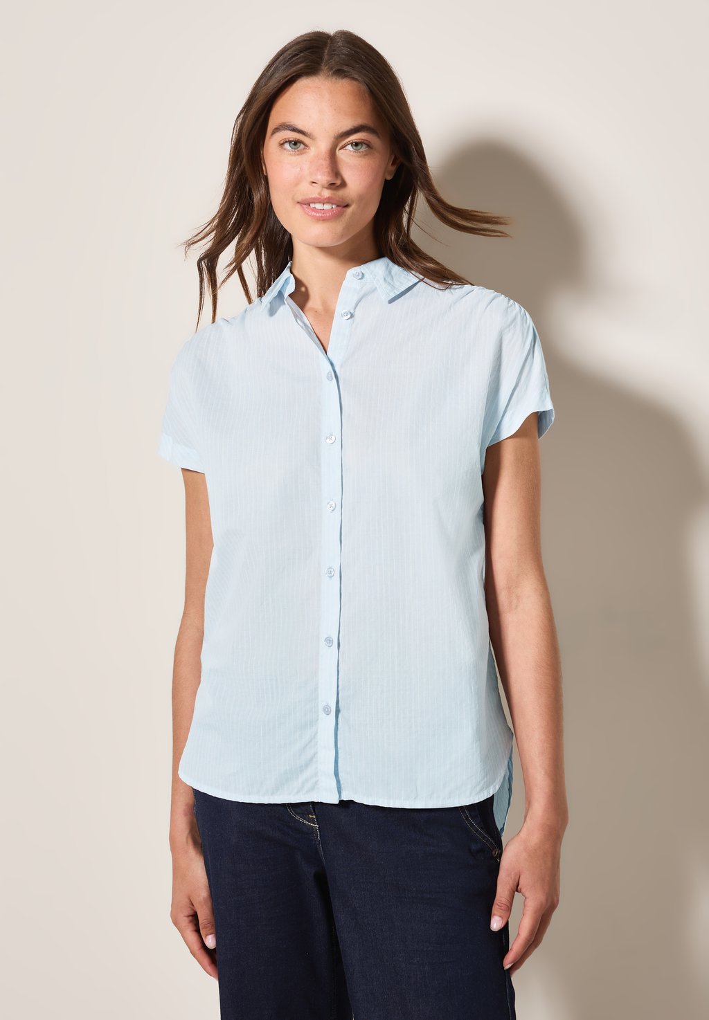 Блузка на пуговицах GESTREIFTE Cecil, синий
Блузка на пуговицах GESTREIFTE Cecil, синий