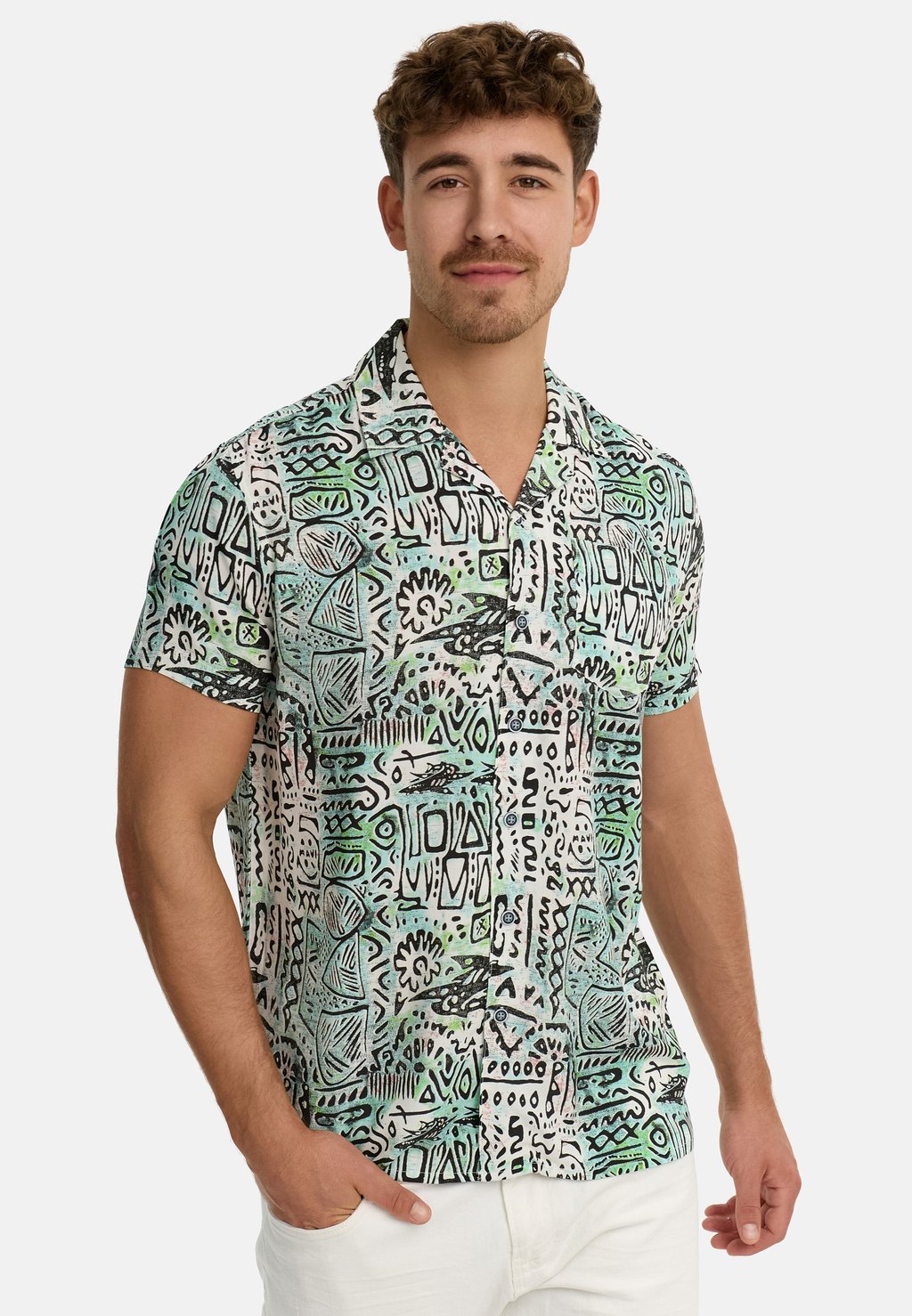 Рубашка KURZARM MILKY INDICODE JEANS, светло-голубой
Рубашка KURZARM MILKY INDICODE JEANS, светло-голубой