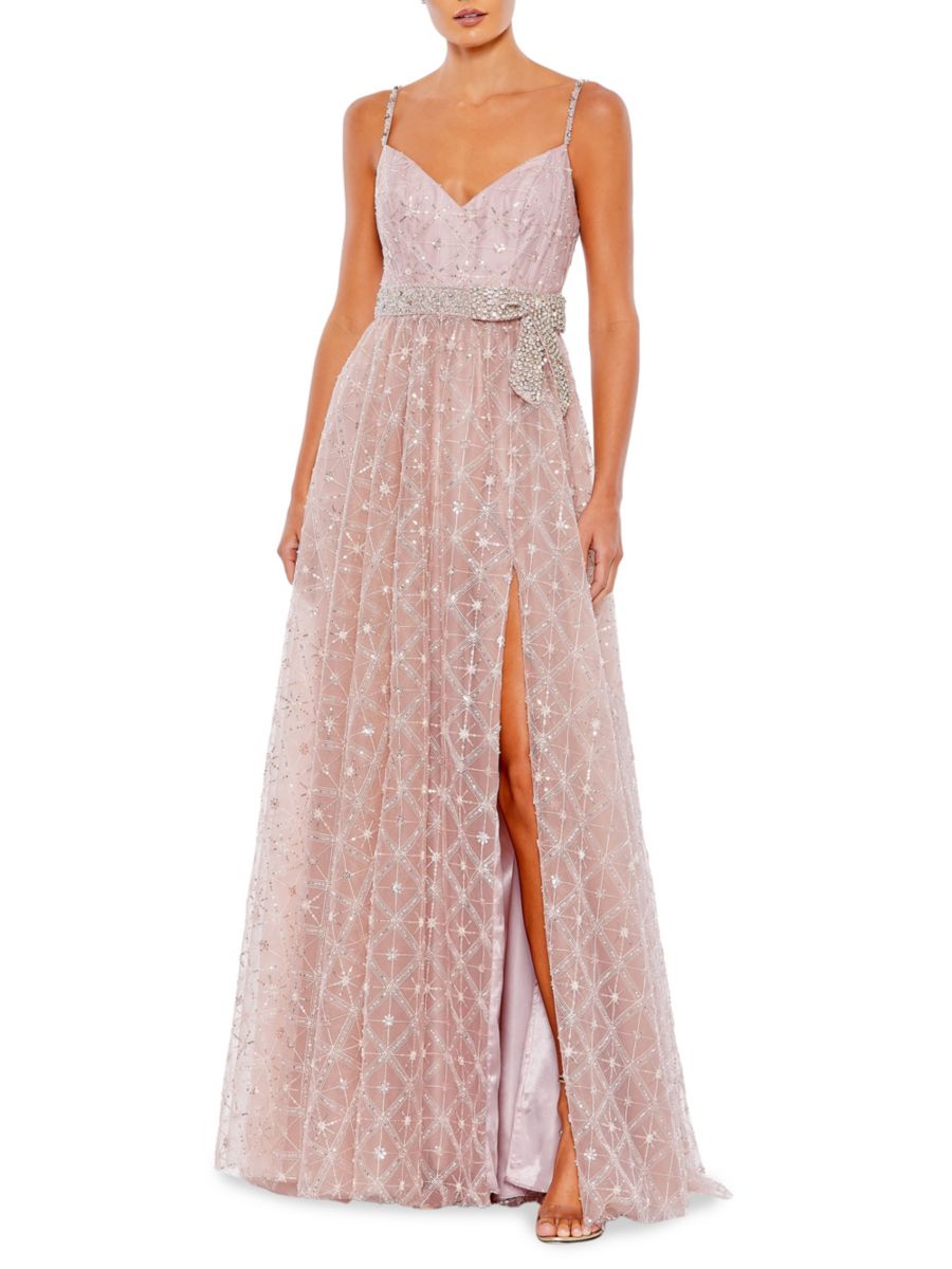 Платье А-силуэта с декорированным бантом Mac Duggal, цвет Rose
Платье А-силуэта с декорированным бантом Mac Duggal, цвет Rose