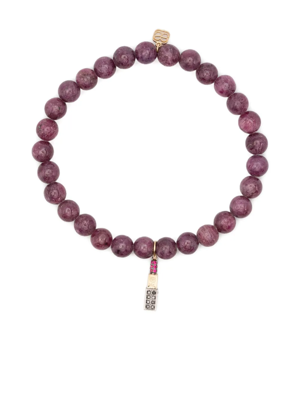 Браслет из желтого золота с бриллиантами и рубином Sydney Evan, фиолетовый
Браслет из желтого золота с бриллиантами и рубином Sydney Evan, фиолетовый