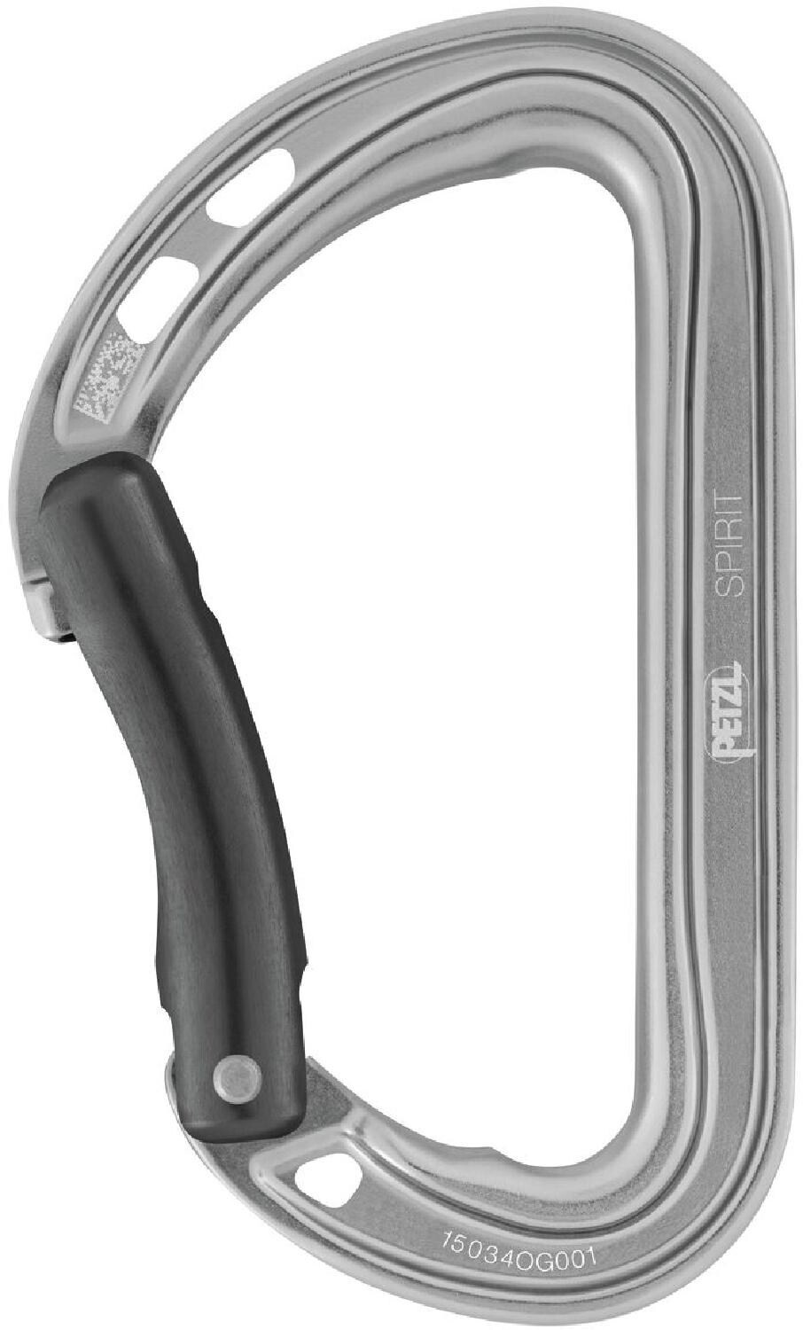 Карабин Spirit Bent Gate Petzl, серый
Карабин Spirit Bent Gate Petzl, серый