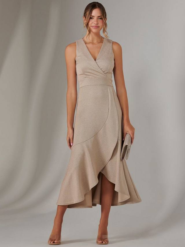 Макси-платье с оборками на подоле Jolie Moi, золотой
Макси-платье с оборками на подоле Jolie Moi, золотой