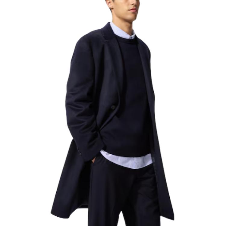 UNIQLO Пальто мужское морской синий
UNIQLO Пальто мужское морской синий