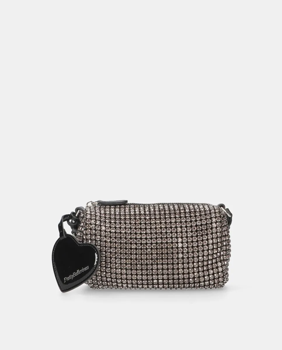 Женская сумка через плечо из лакированной кожи, покрытая кристаллами Pretty Ballerinas, черный
Женская сумка через плечо из лакированной кожи, покрытая кристаллами Pretty Ballerinas, черный