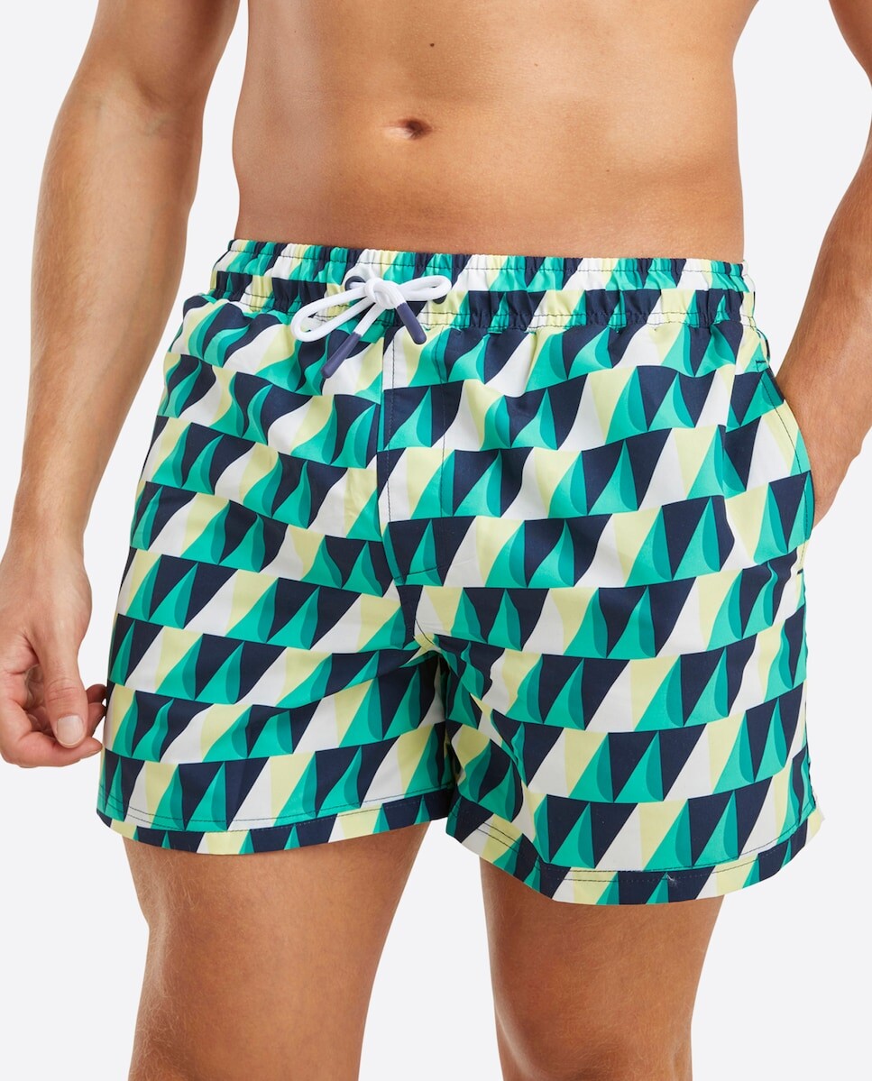 Мужские шорты-бермуды с геометрическим принтом Nautica, разноцветные
Мужские шорты-бермуды с геометрическим принтом Nautica, разноцветные