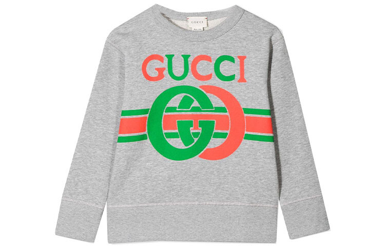 Толстовка детская Gucci с логотипом, серый
Толстовка детская Gucci с логотипом, серый