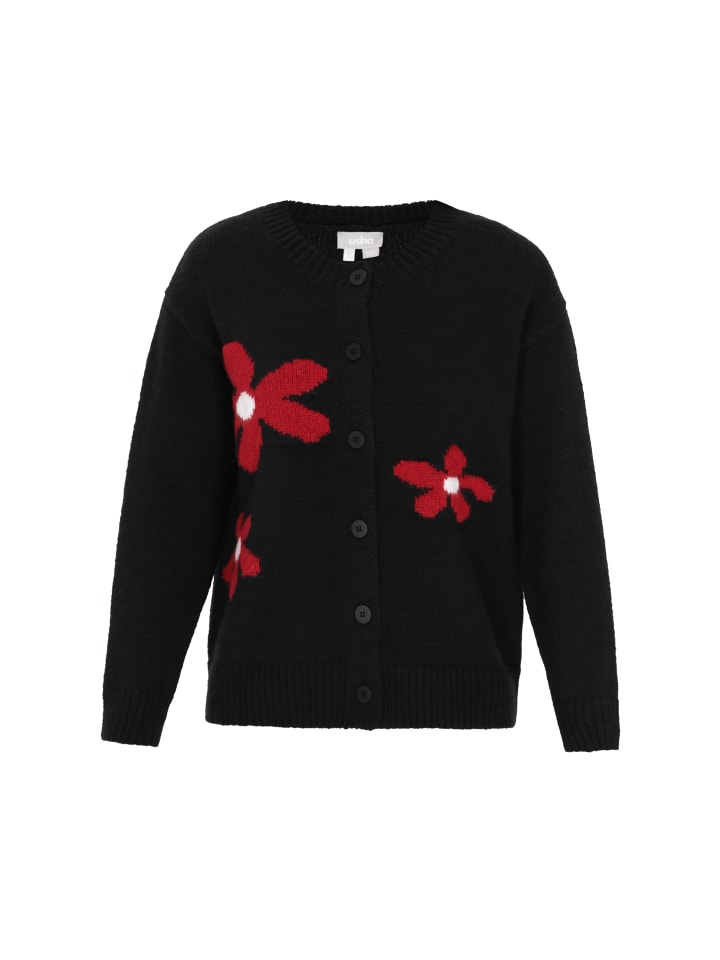 Женский кардиган черного цвета Usha
Женский кардиган черного цвета Usha