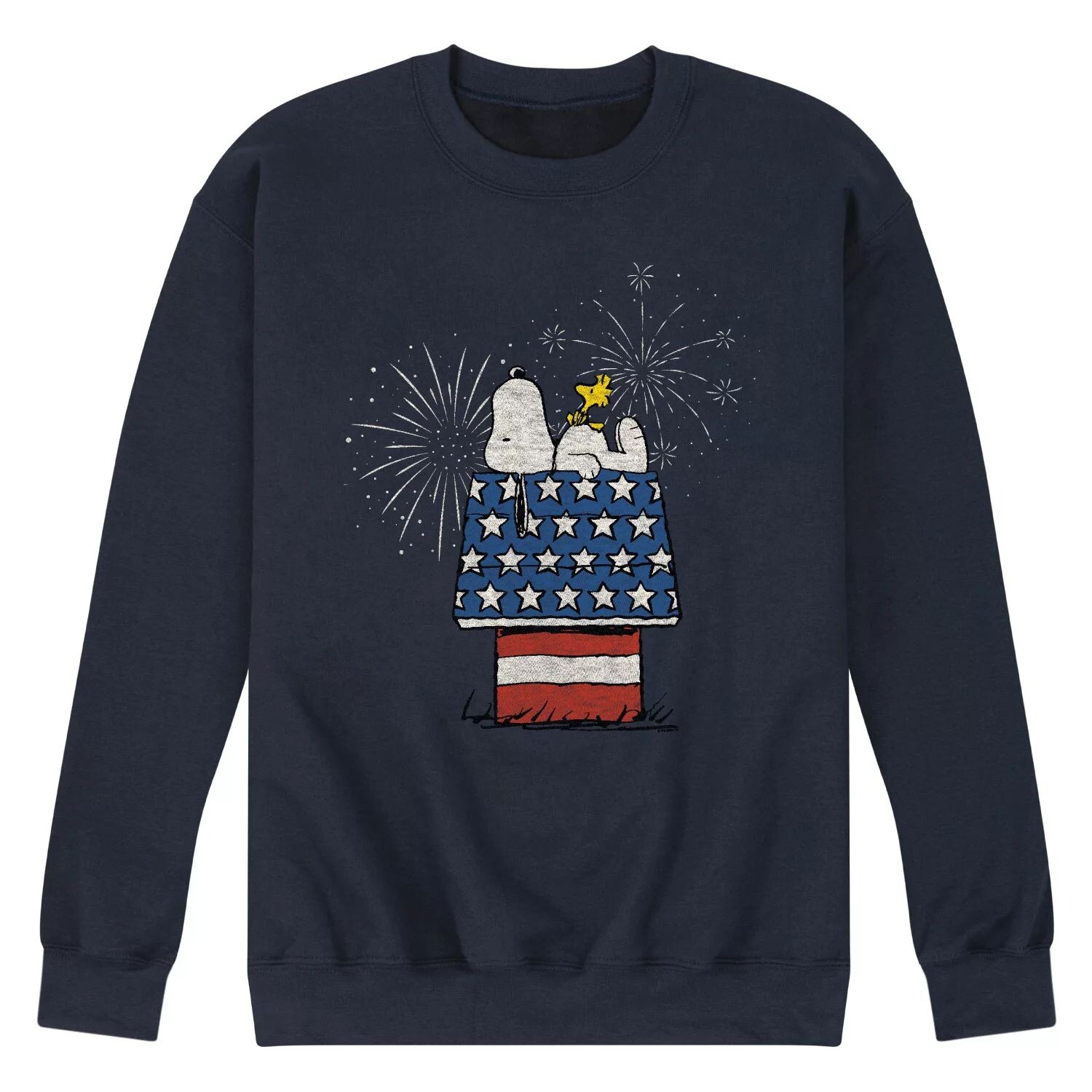 Мужской свитшот с винтажным рисунком Peanuts Snoopy Dog House Fireworks Licensed Character
Мужской свитшот с винтажным рисунком Peanuts Snoopy Dog House Fireworks Licensed Character