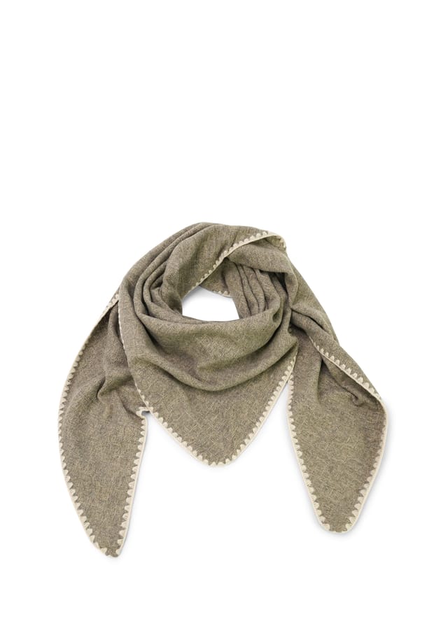 Треугольный шарфик в классическом дизайне Harpa, коричневый
Треугольный шарфик в классическом дизайне Harpa, коричневый