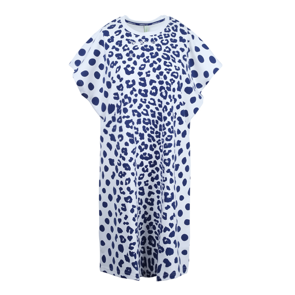 Женское белое платье с короткими рукавами Adidas
Женское белое платье с короткими рукавами Adidas