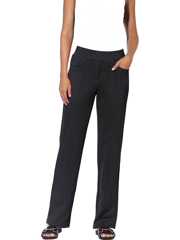 Тканевые брюки Heine, черный
Тканевые брюки Heine, черный