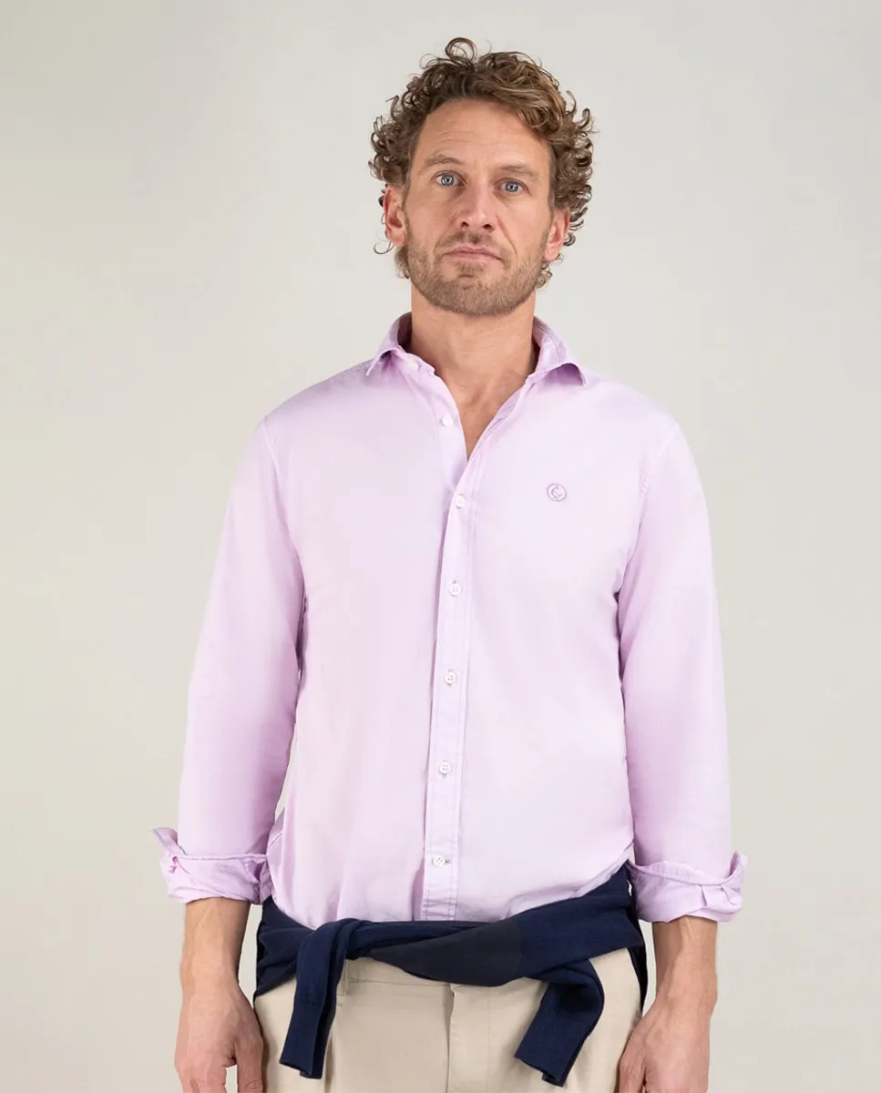 Мужская рубашка из окрашенного в готовом виде поплина El Ganso, пурпурный
Мужская рубашка из окрашенного в готовом виде поплина El Ganso, пурпурный