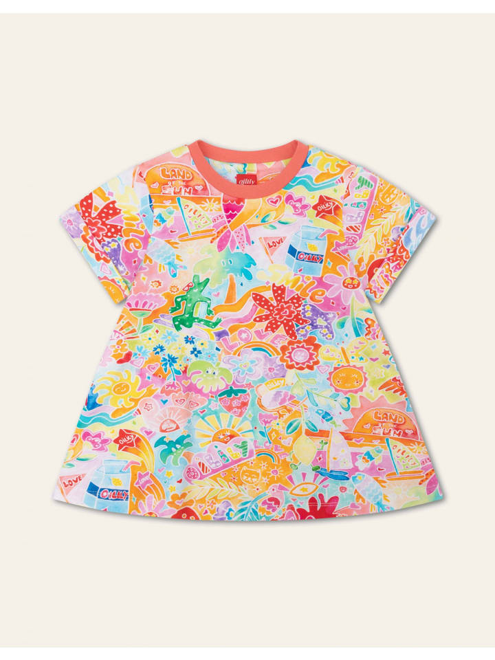 Платье Oilily, розовый 
Платье Oilily, розовый