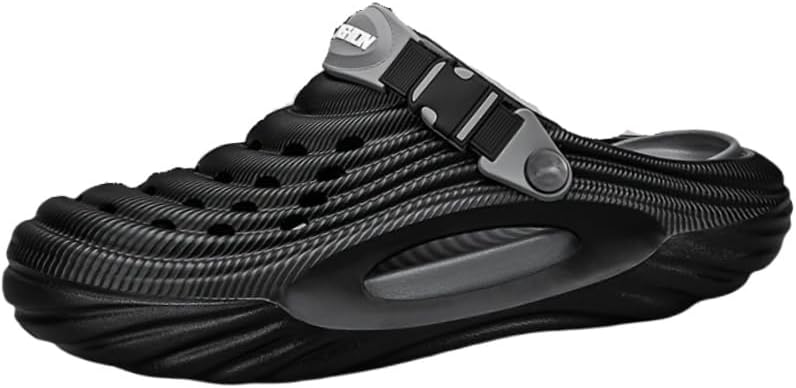 Мужская летняя обувь слипоны - EVA, дышащий дизайн с вырезами, пляжные сандалии с толстой подошвой Clolinde, черный
Мужская летняя обувь слипоны - EVA, дышащий дизайн с вырезами, пляжные сандалии с толстой подошвой Clolinde, черный