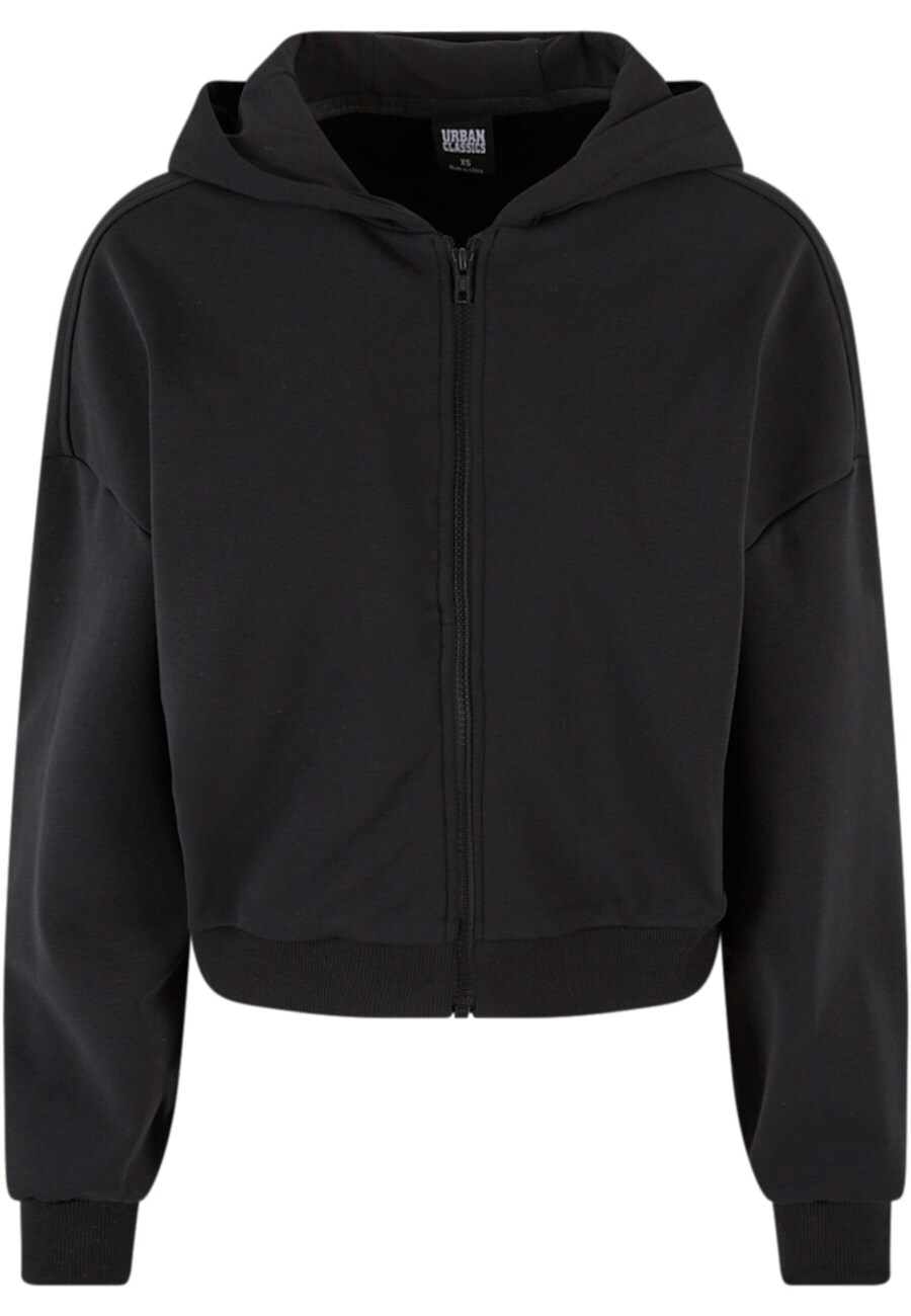 Толстовка с капюшоном на молнии Urban Classics, черный
Толстовка с капюшоном на молнии Urban Classics, черный