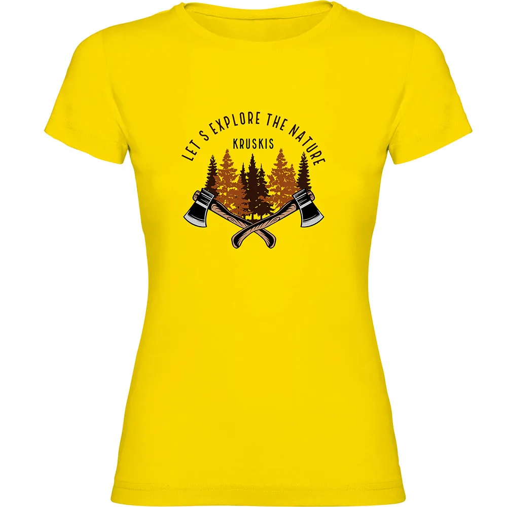 Футболка Kruskis Explore Nature, желтый 
Футболка Kruskis Explore Nature, желтый