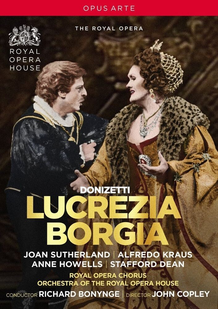 Диск DVD Gaetano Donizetti: Lucrezia Bo
Диск DVD Gaetano Donizetti: Lucrezia Bo