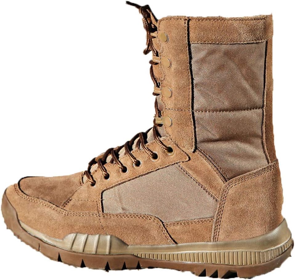 Мужские боевые ботинки, высокие тактические армейские ботинки для активного отдыха, альпинизма и походов, коричневые - 39/UK 6.5/US 7 Jlfzc
Мужские боевые ботинки, высокие тактические армейские ботинки для активного отдыха, альпинизма и походов, коричневые - 39/UK 6.5/US 7 Jlfzc