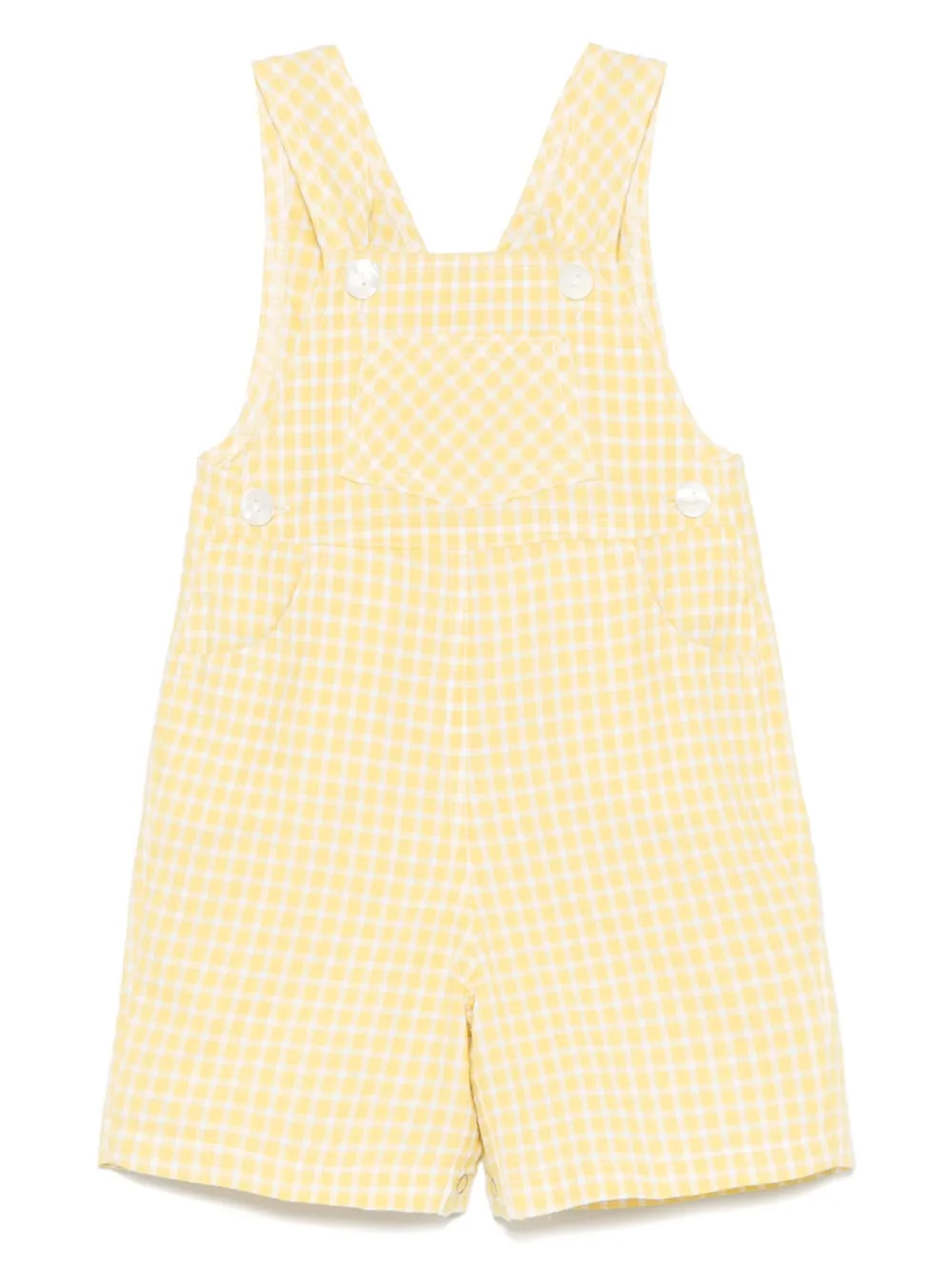 Комбинезон в клетку Siola, желтый 
Комбинезон в клетку Siola, желтый