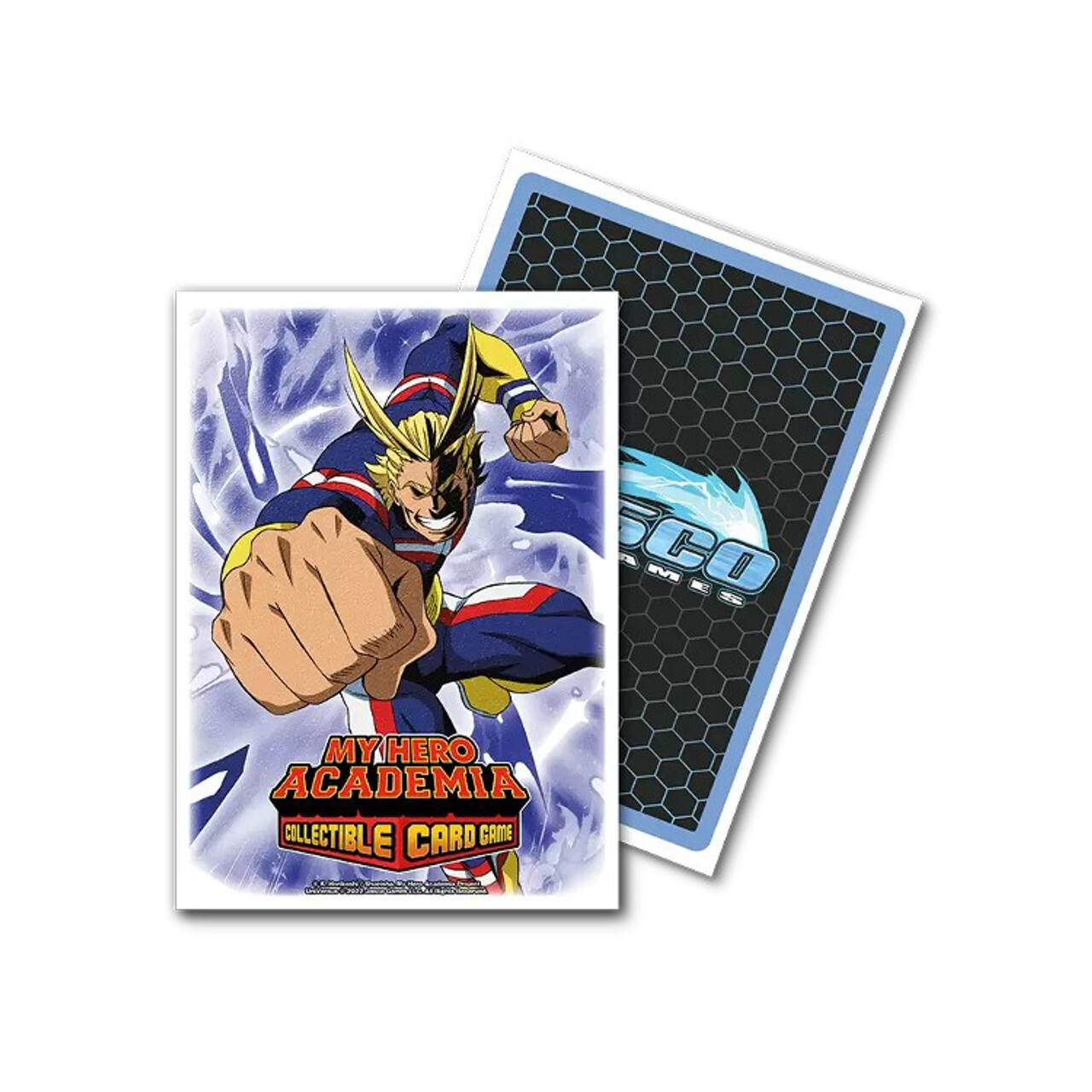 Карточная игра Dragon Shield: My Hero Academia "All Might Punch" - Art, Matte Standard Size Card Sleeves (100ct)
Карточная игра Dragon Shield: My Hero Academia "All Might Punch" - Art, Matte Standard Size Card Sleeves (100ct)