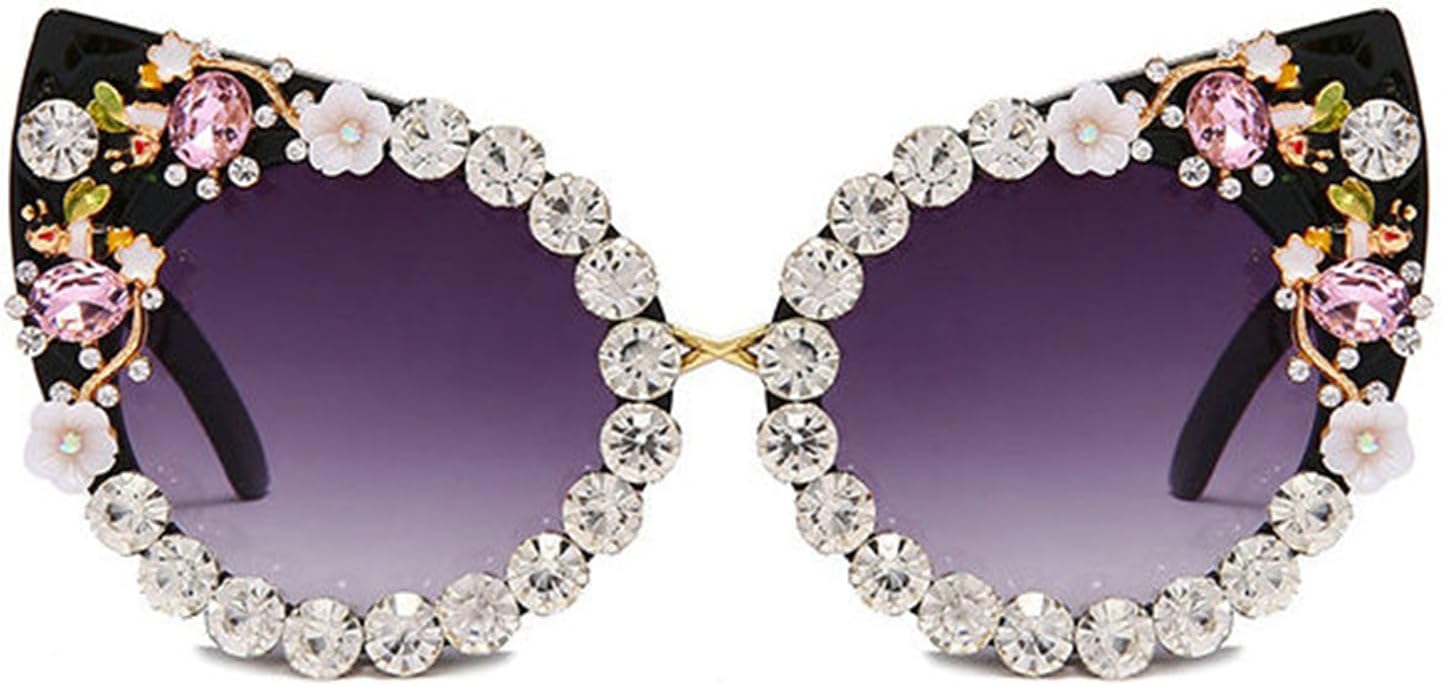 Хелена, модные очки ручной работы «кошачий глаз» со стразами, женские круглые винтажные солнцезащитные очки с цветочным и жемчужным узором для вечеринки S67 helena, Black
Хелена, модные очки ручной работы «кошачий глаз» со стразами, женские круглые винтажные солнцезащитные очки с цветочным и жемчужным узором для вечеринки S67 helena, Black