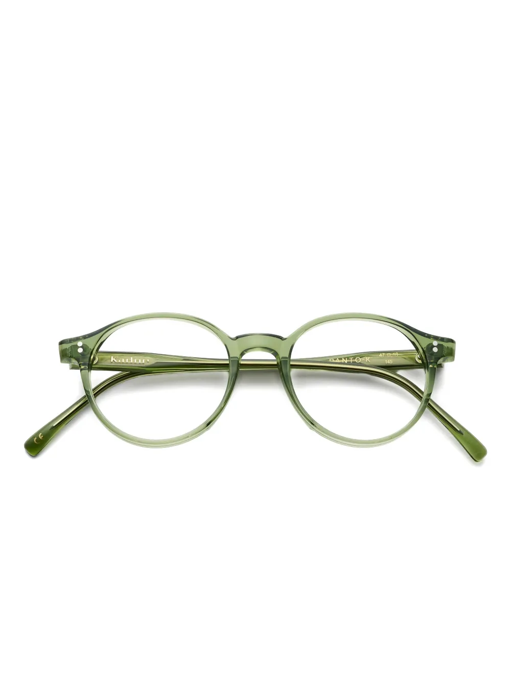 Очки в круглой оправе Kador, зеленый 
Очки в круглой оправе Kador, зеленый