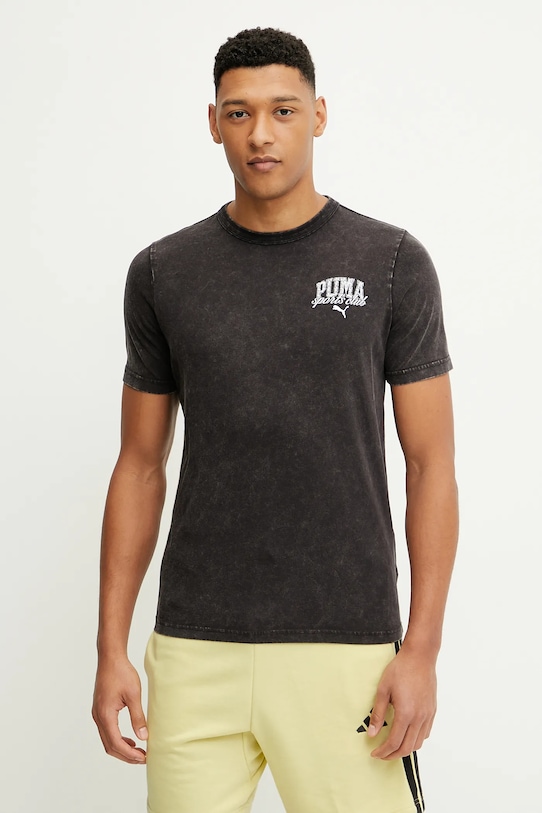 Хлопковая футболка Puma, черный
Хлопковая футболка Puma, черный