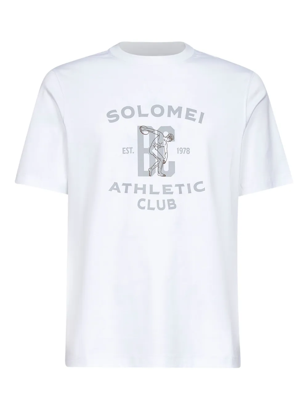 Футболка с принтом спортивного клуба Brunello Cucinelli
Футболка с принтом спортивного клуба Brunello Cucinelli