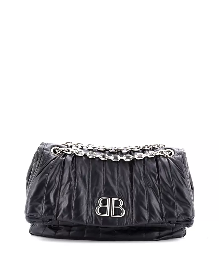 Средняя цепная стеганая кожаная сумка-клатч Monaco Chain Flap с откидным клапаном Pre-Owned Balenciaga, черный
Средняя цепная стеганая кожаная сумка-клатч Monaco Chain Flap с откидным клапаном Pre-Owned Balenciaga, черный