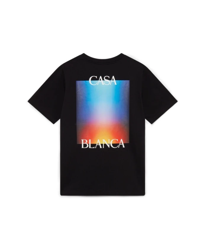 Футболка с градиентным логотипом Casa Casablanca, черный
Футболка с градиентным логотипом Casa Casablanca, черный