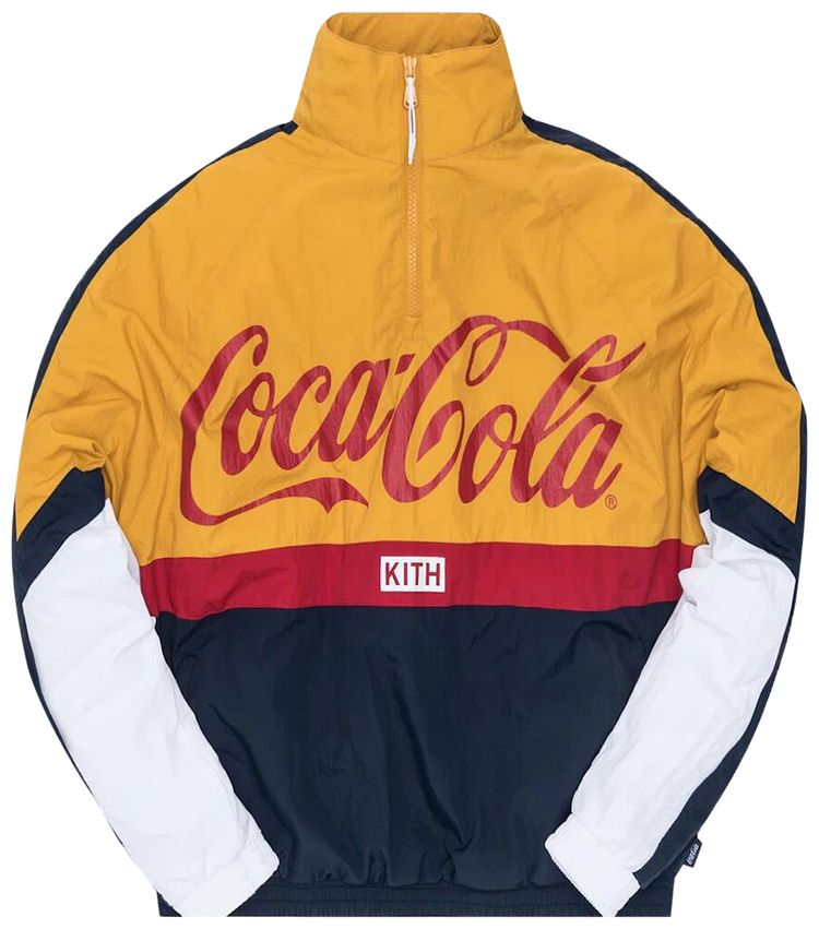 Ветровка Kith x Coca-Cola Quarter Zip Nylon Windbreaker 'Navy', разноцветный
Ветровка Kith x Coca-Cola Quarter Zip Nylon Windbreaker 'Navy', разноцветный