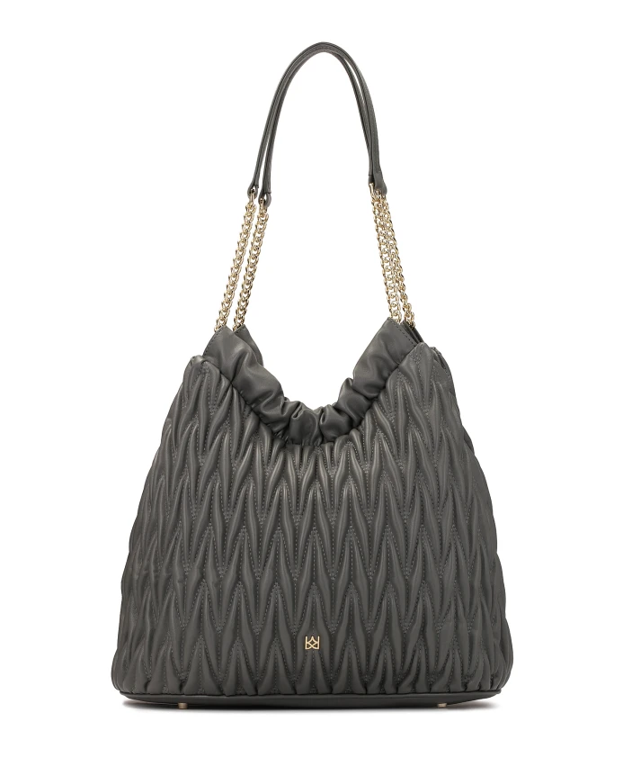 Стеганая сумочка с длинными ручками Kazar, серый
Стеганая сумочка с длинными ручками Kazar, серый