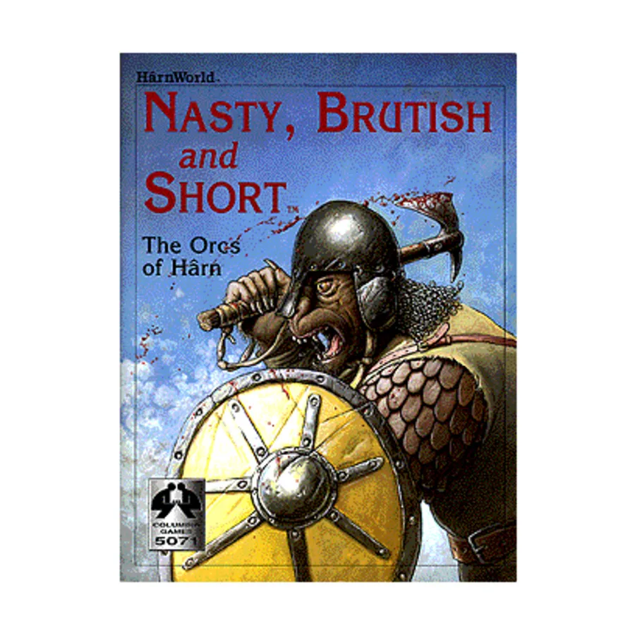 Nasty, Brutish, and Short - The Orcs of Harn (non-d20), Harn - Supplements, мягкая обложка
Nasty, Brutish, and Short - The Orcs of Harn (non-d20), Harn - Supplements, мягкая обложка
