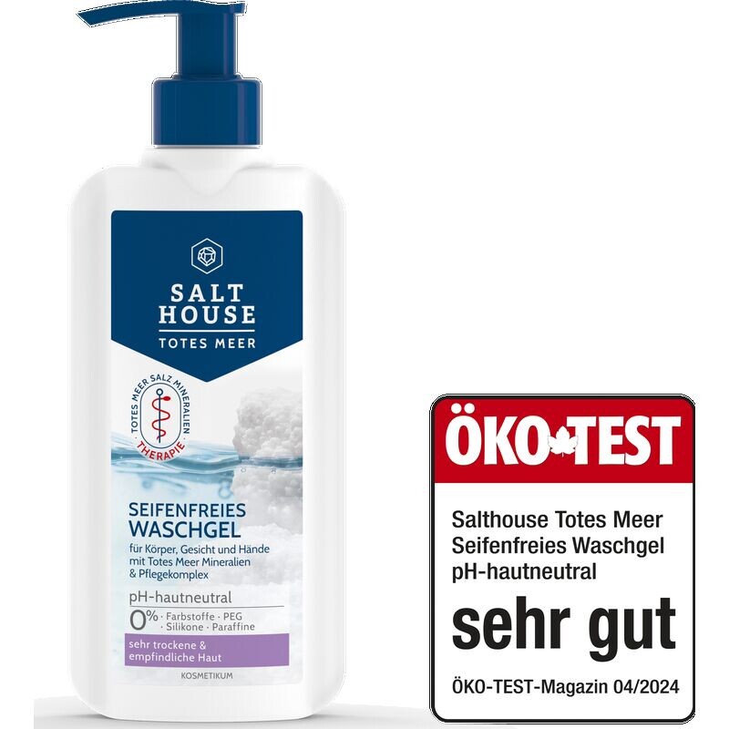 Гель для умывания Dead Sea Therapy без мыла Salthouse, 250 ml
Гель для умывания Dead Sea Therapy без мыла Salthouse, 250 ml