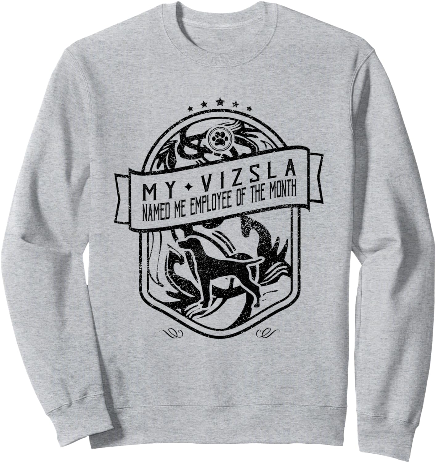 Моя веселая визла назвала меня сотрудником месяца! Подарок для любителя собак: толстовка Funny Vizsla Owner Employee Of The Month, серый
Моя веселая визла назвала меня сотрудником месяца! Подарок для любителя собак: толстовка Funny Vizsla Owner Employee Of The Month, серый